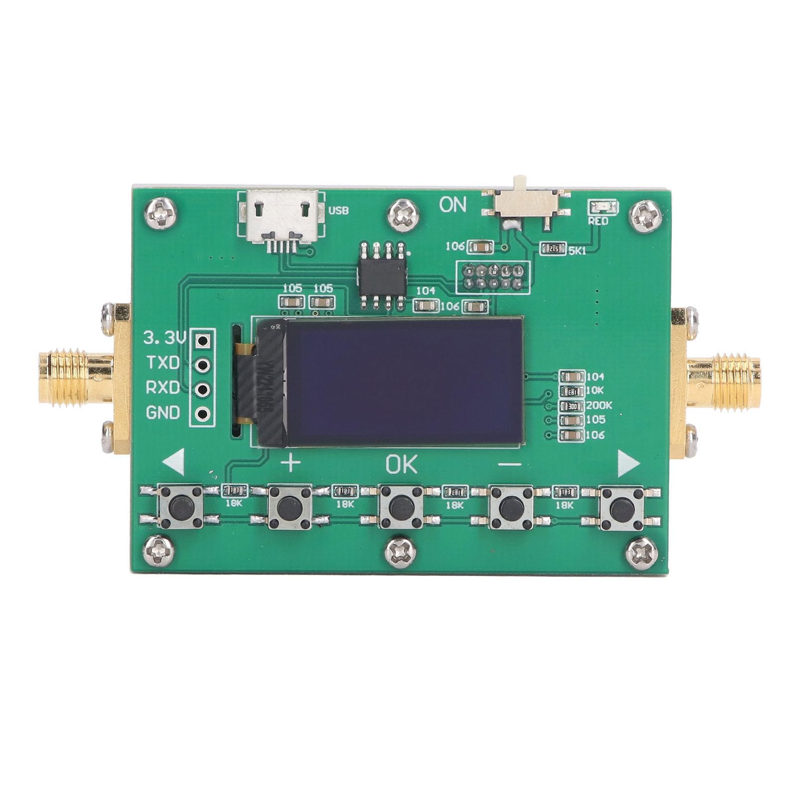 Modulo Compatto Attenuatore Digitale Programmabile 6G per la Regolazione del Segnale RF - Design Leggero in Alluminio
