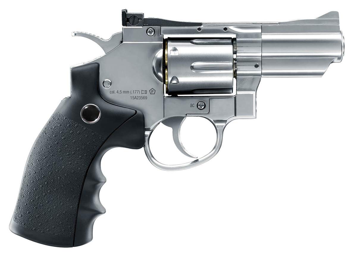 Revólver Legends S25 (Full Metal) | Revólver metálico de balines (Aire comprimido CO2) con vainas Calibre 4,5mm + maletín y munición