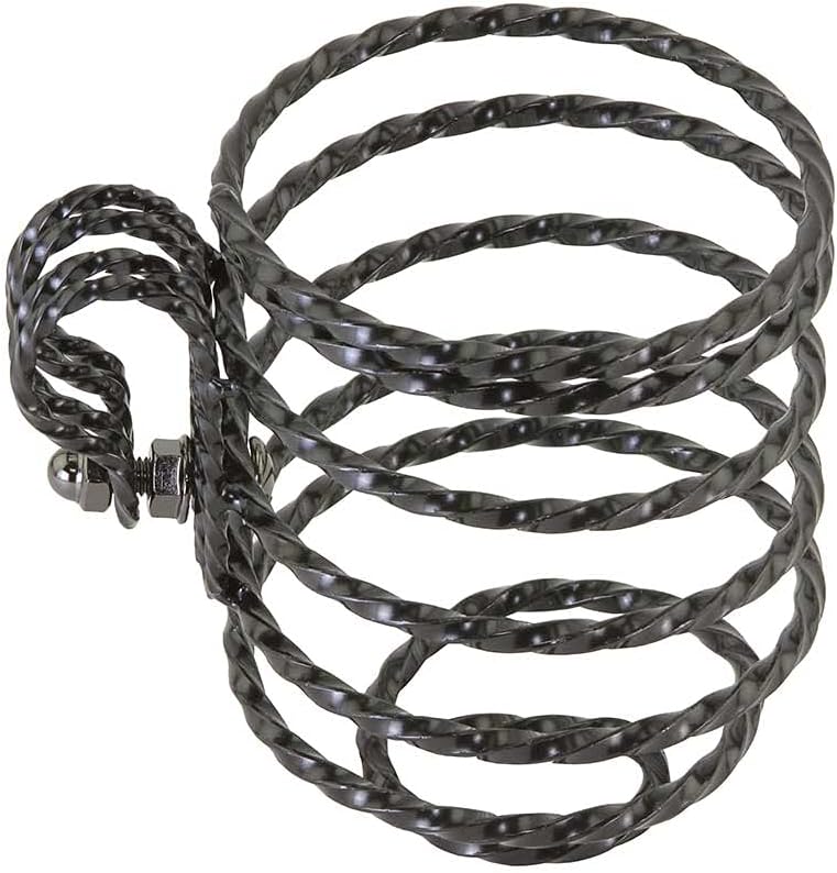 Lowrider Black Steel Twisted Cup Holder for Bikes, Bicycles, trikes, Bikes, Beach Cruisers, Stretch Bikes.