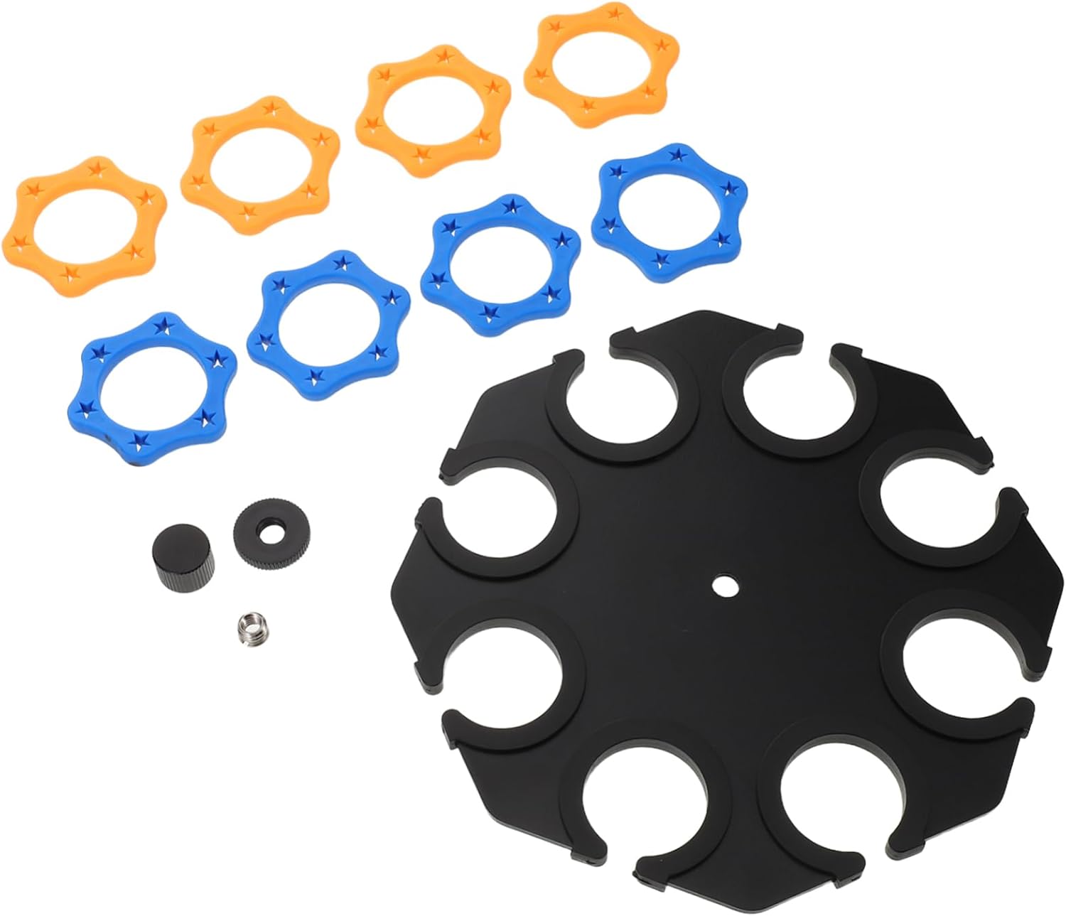 VALICLUD 1set Multi-mic Stand Tray Shock Mount for Desk and Stage Recording Portable Microphone Holder for Live Streaming and Karaoke Multi-functional Clamp Design