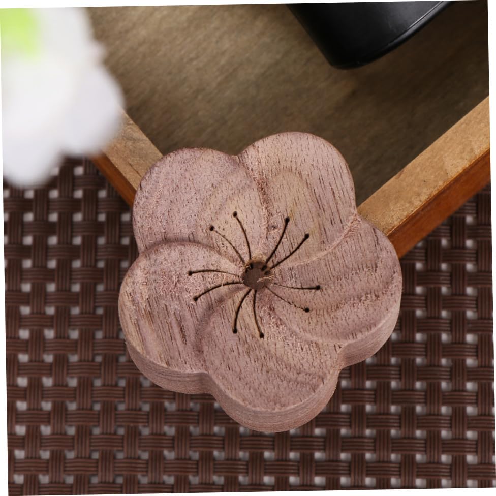 Difusor de aromaterapia de madera color marrón claro miniatura 5