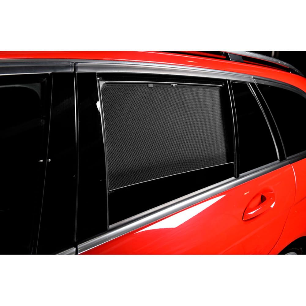 Set di Car Shades Compatibile con Alfa Romeo Stelvio 2017- (4-Parti) Tendine Parasole su Misura