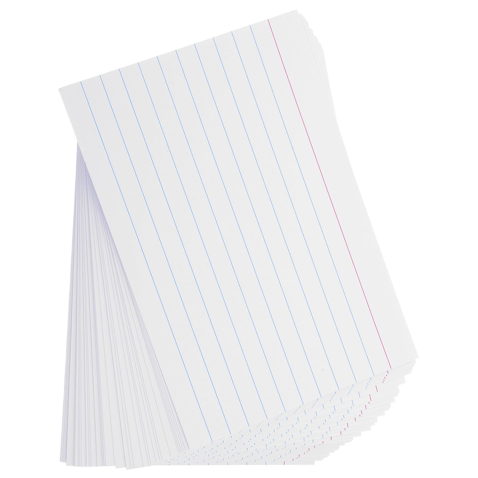 Tarjetas de estudio blancas rayadas SHINEOFI, 200 fichas de papel para notas de oficina