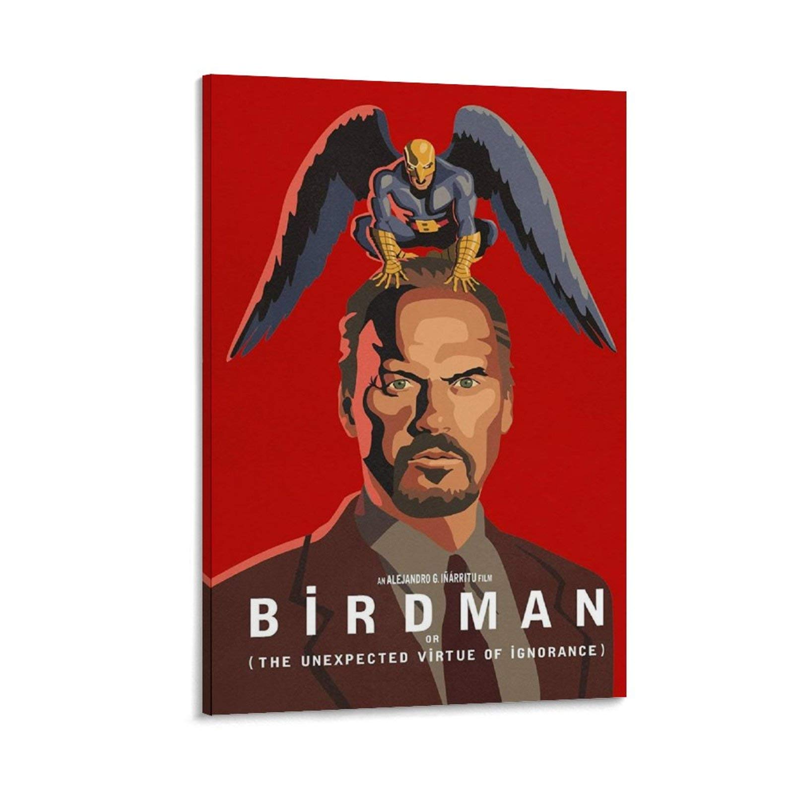 HURRGARS Poster Birdman - Art Mural - Couverture De Chambre - Poster Esthétique Vintage - Peinture Décorative Pour Salon, Chambre à Coucher - Poster élégant - 20 X 30 Cm - Style Sans Cadre