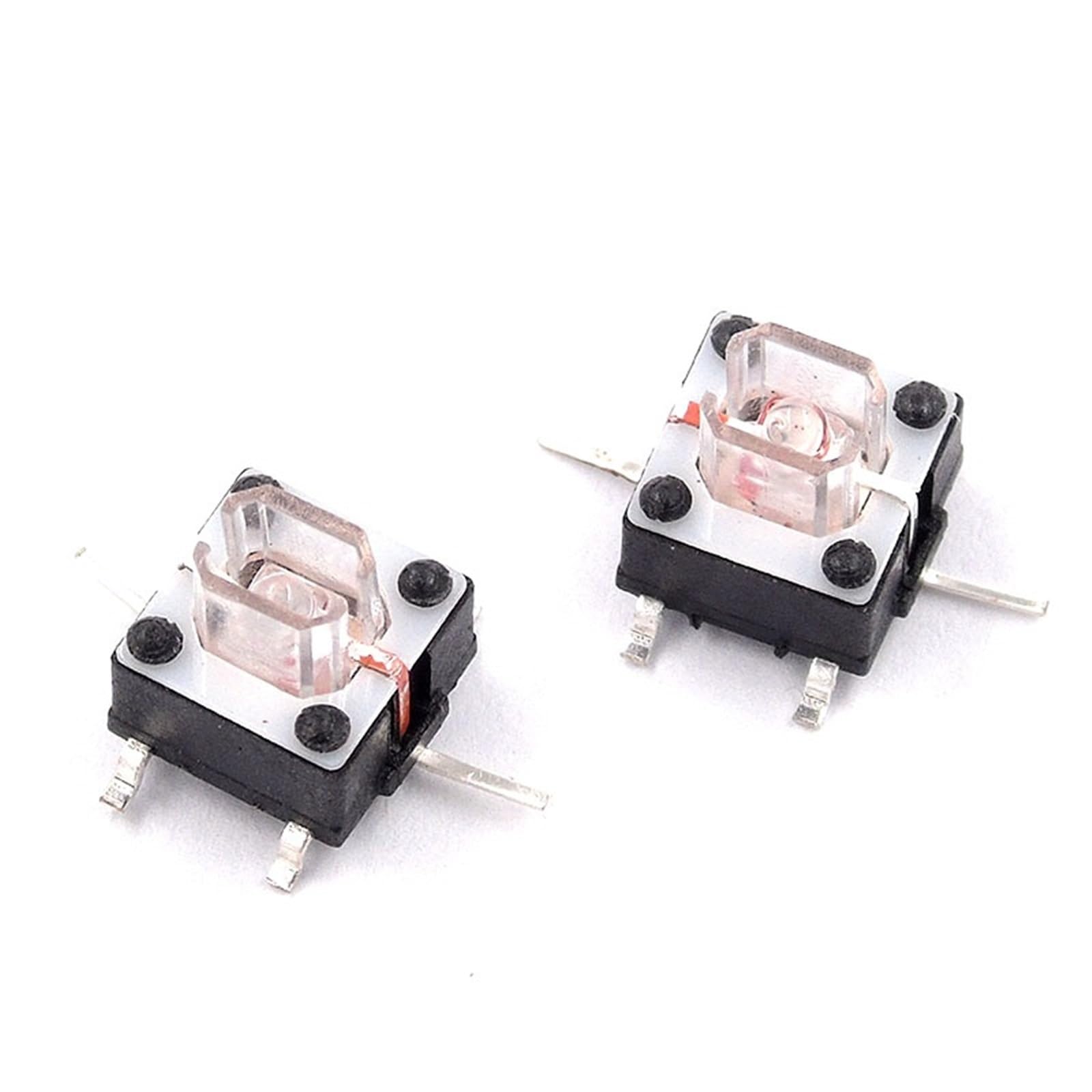 Interrupteurs tactiles 6x6x7 mm micro switch blanc microbouton pcb