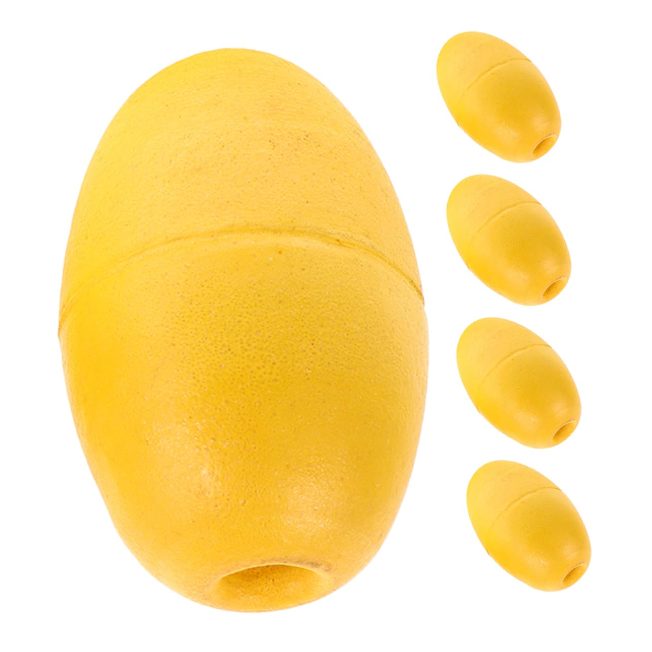 HANABASS 5PCS Buoy Float Oval Water Ski Rope Floats for Fishing Kayaks and Boats Improved Stability Versatile Dual Purpose Anchor Drift Brake Compatibility