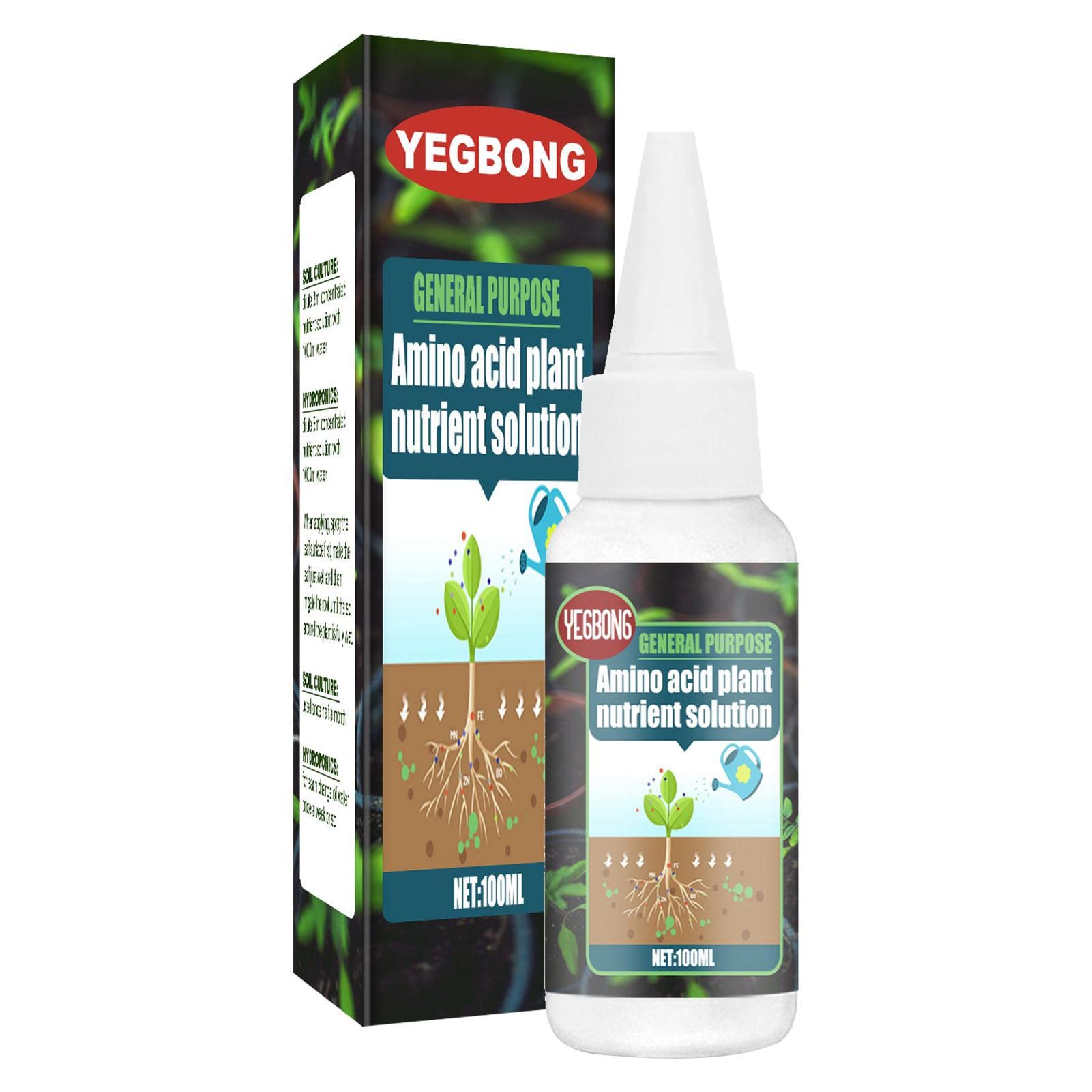 Generic 30100ML Highly Concentrated Amino Acid Plant Nutrient Solution Natural Lawn Garden Concentrated Turf Grass Soil Conditioner Nutrient Plant Food Enhancer