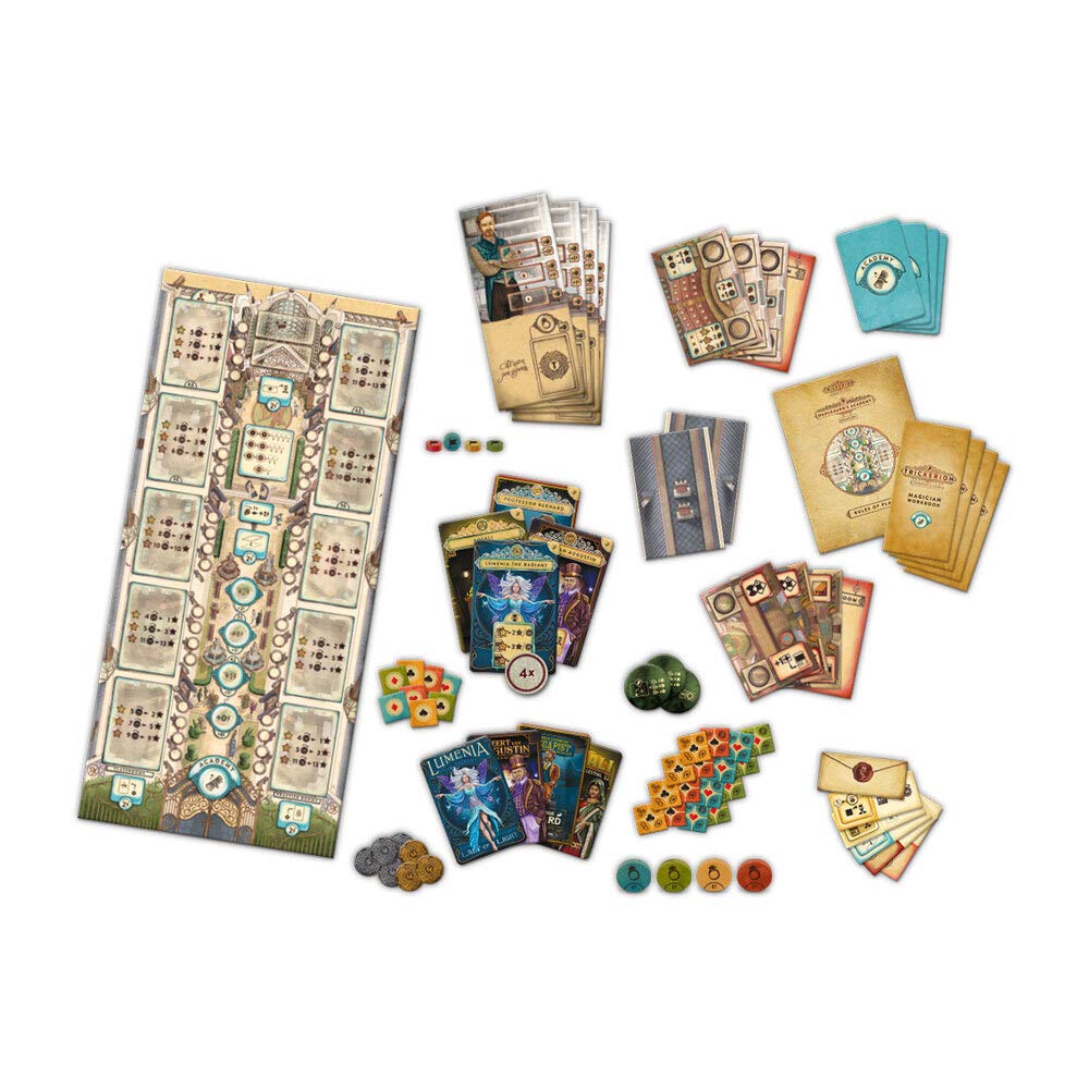 Corax Games Trickerion Dahlgaards Academy Expansion Board Game German