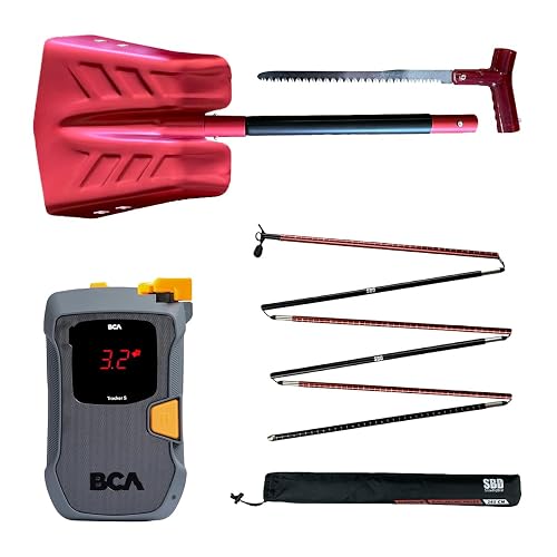 Avalanche Rescue Bundle - BCA Tracker S Avalanche Beacon, 260cm