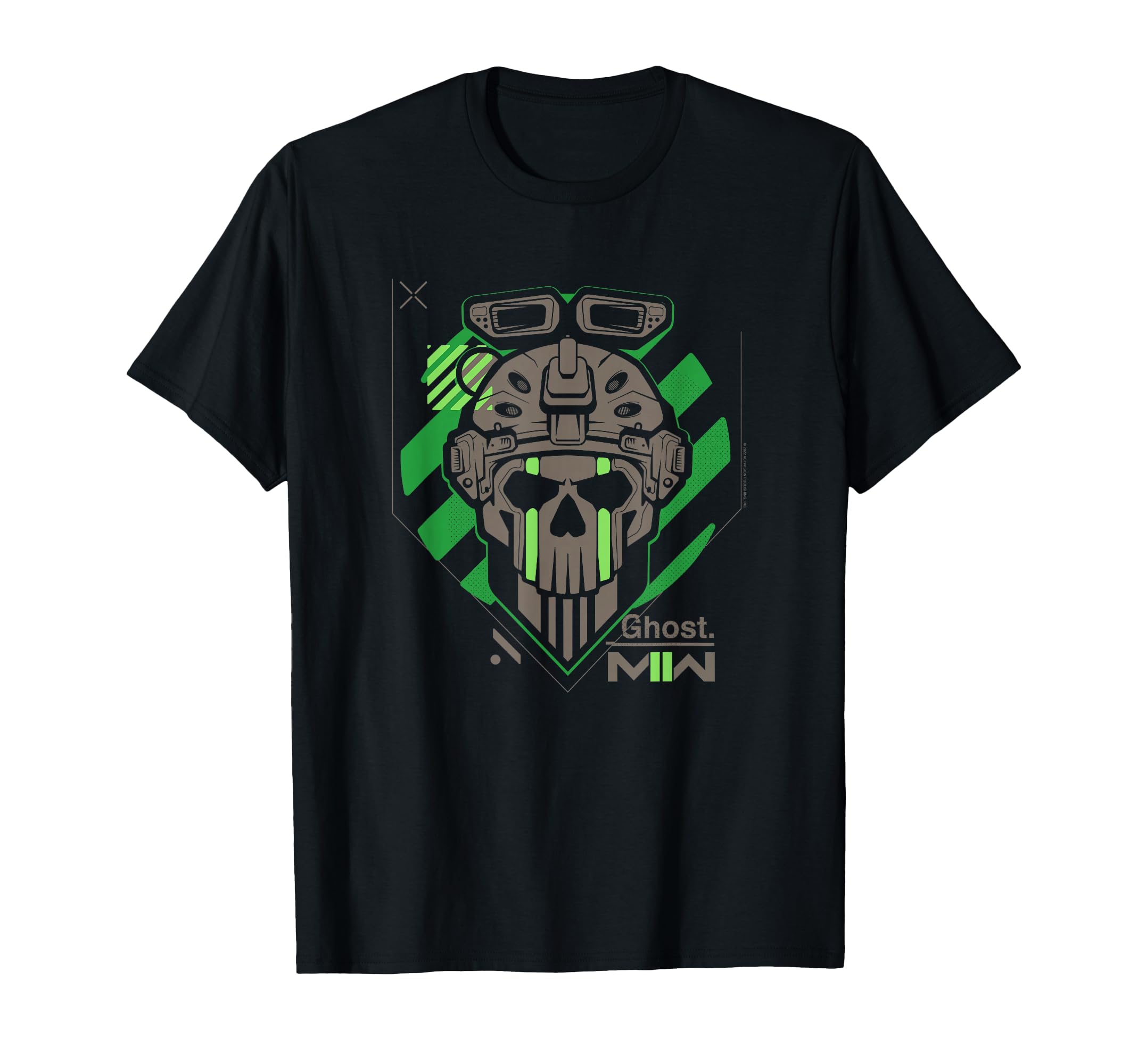 Call of Duty MWII Ghost Face Video Game T-Shirt