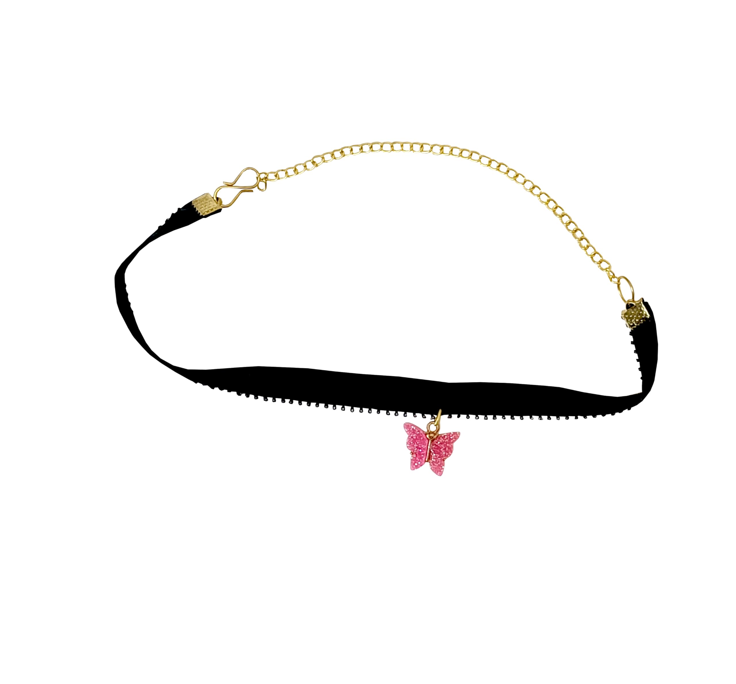 eroPLAY Black Strechy Gold Plated Alloy Pendant Neck Choker Collar, Thigh Garter for Women, Adjustable Size (Style1) (B0CNXMCSHM) Amazon Price History, Amazon Price Tracker