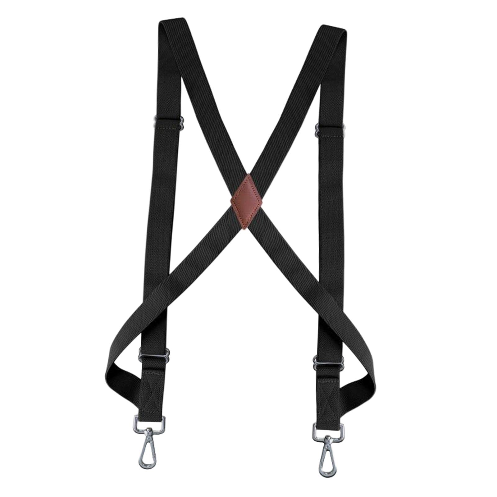 EGDE 4942 STROVA SUSPENDERS JOCK ブラック ZOOMELLA Mens Womens Suspender X Shaped Elastic Straps Hook
