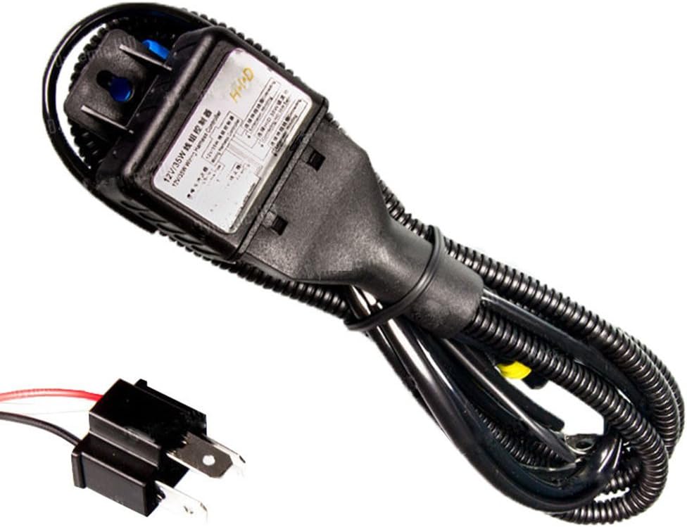 Ketnet Hi/lo Bi-xenon HID Kit Wire Relay Harness Control 12v 35w Light Lamp Controller