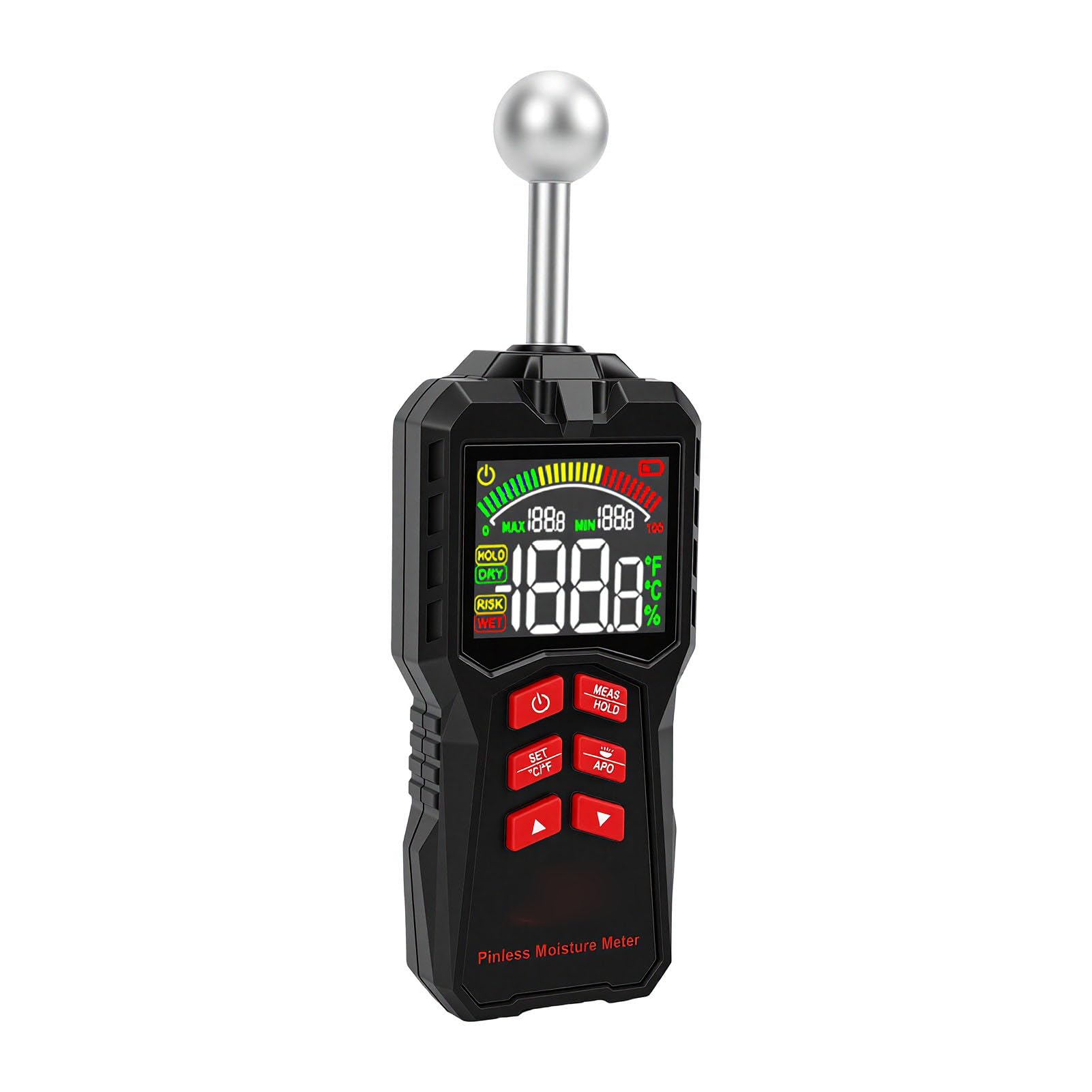 ASHATA Wand-Hygrometer für Schränke, Wohnmobile,