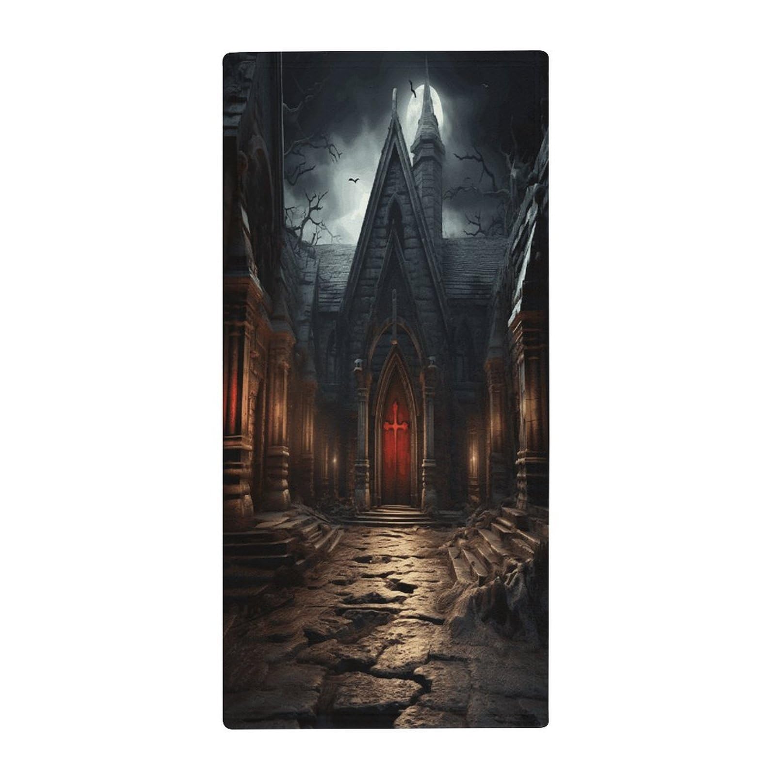 FekiLoot Old Crypt Bath Towel Super Soft Highly Absorbent Bath Towel Fashion Quick Drying Bathroom Towel Soft Large Fingertip Towels for Bathroom Gym Travel Camp Pool