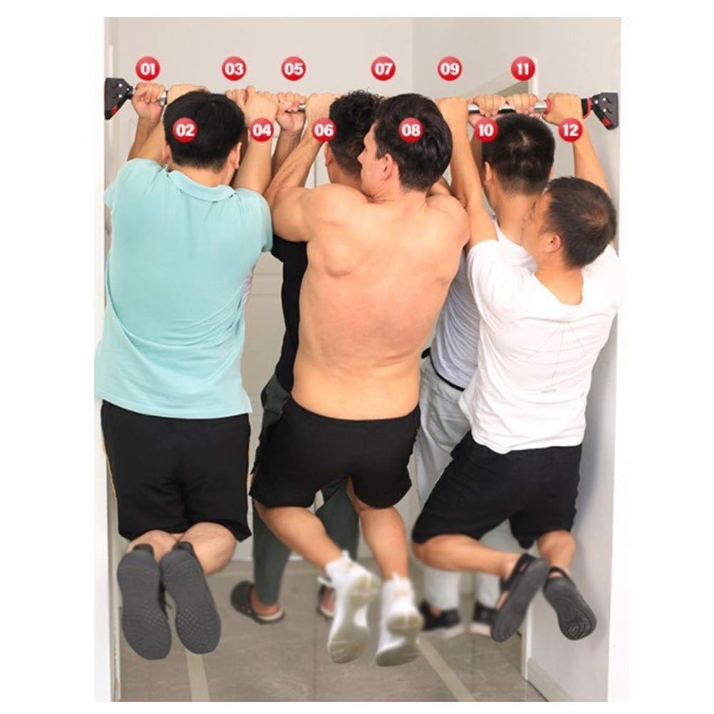 Pull up Bars AGYH Porta, Barra Orizzontale da 400 kg A Parete Portante, Adatta per Pull-up da Corridoio da 72-175 Cm