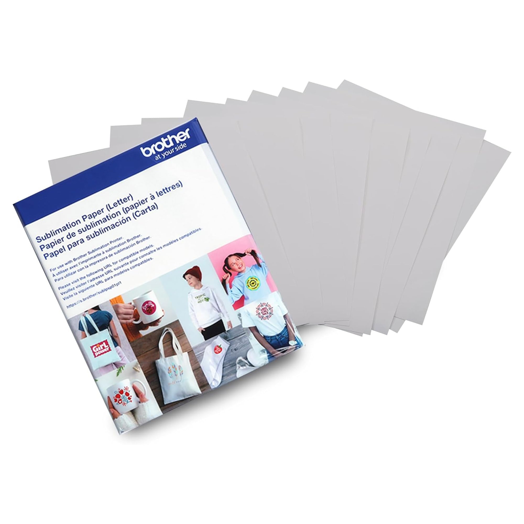 Brother Sublimationspapier 21,5 x 27,9 cm - 100 Blatt