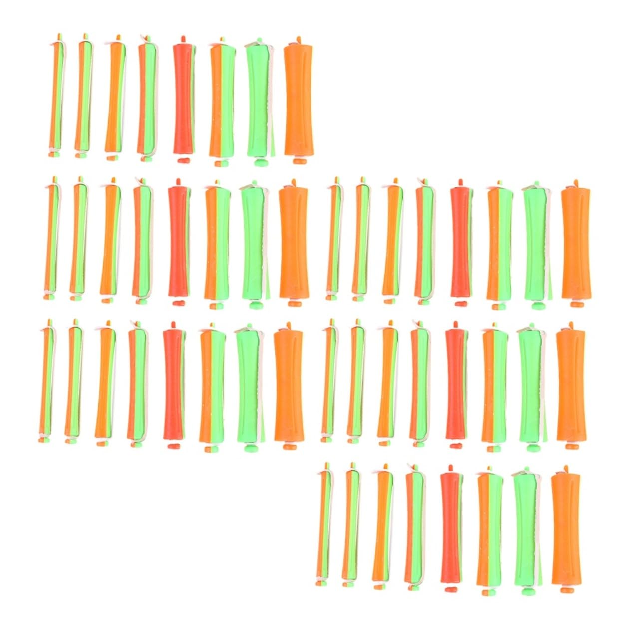 Rizador de Pelo Espiral 16 Juegos 160 Piezas Plástico