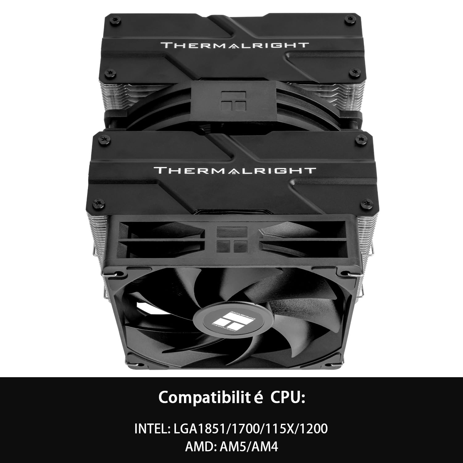 Thermalright Peerless Assassin 140 SE - Raffreddatore CPU Dual Tower con 6 tubi di calore, doppia ventola PMM, dissipazione del calore ad alte prestazioni, per AM4/AM5, Intel LGA115x/1700/1851