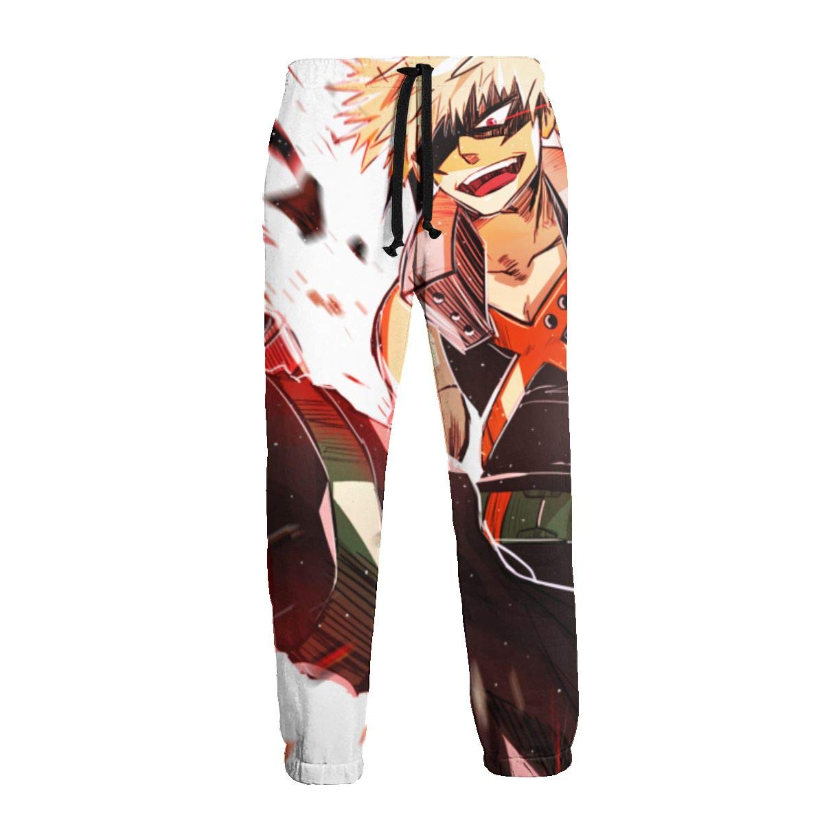 LEDSHOP Character Men's Sports Sweatpants My Hero Academia 3D Printed Pants