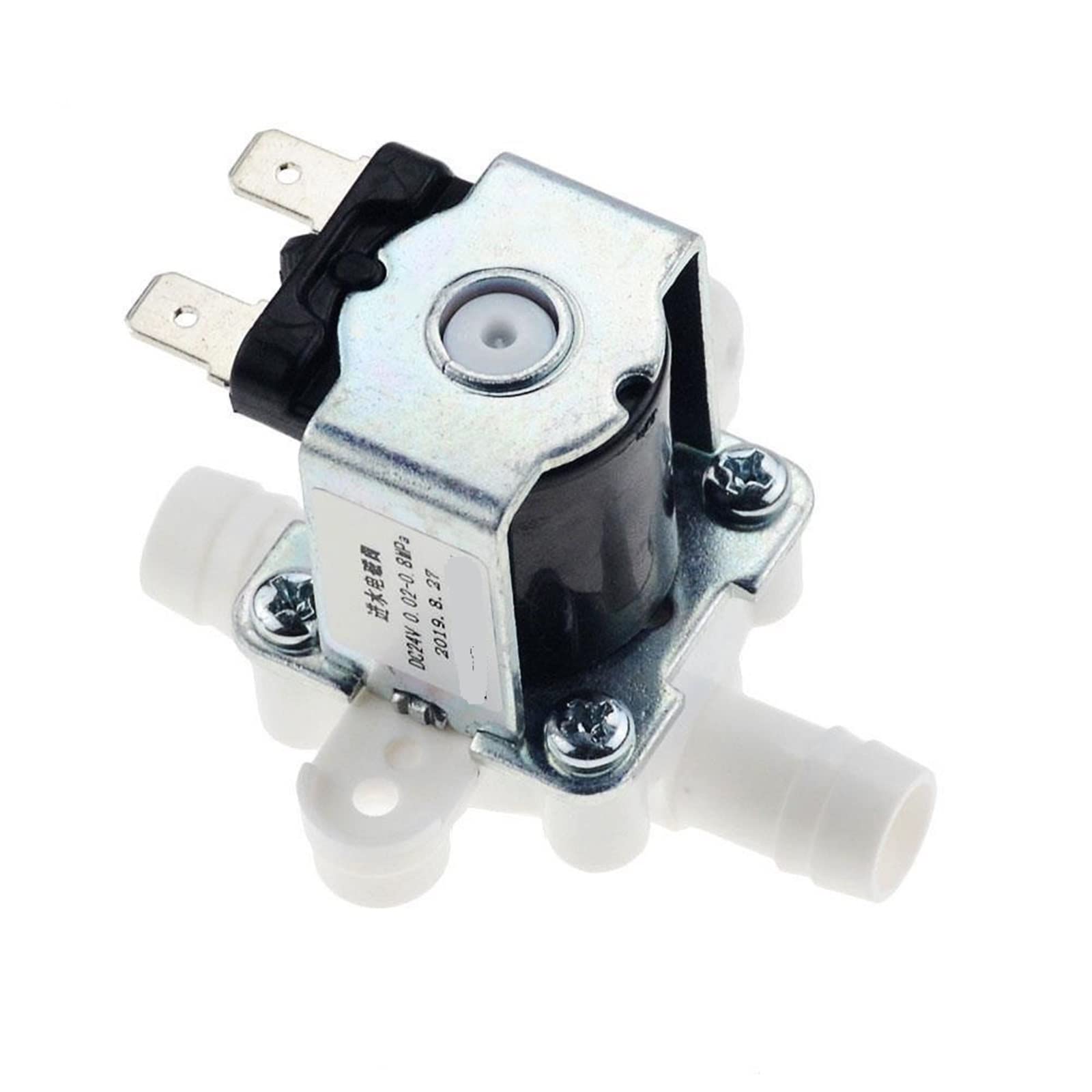 MXXDMOPD DC 12V 24V 36V Electric Solenoid Valve Magnetic Normally Closed Pressure Inlet Water Air Flow Switch 1Pcs(24V)