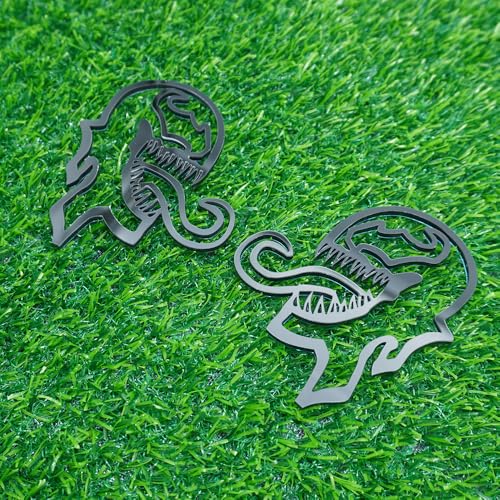Image of Pair Set Venom Emblems 3D Badge Multicolored Custom Decal Sticker Fit for Universal Car Truck Motorcycles (Gloss Black)