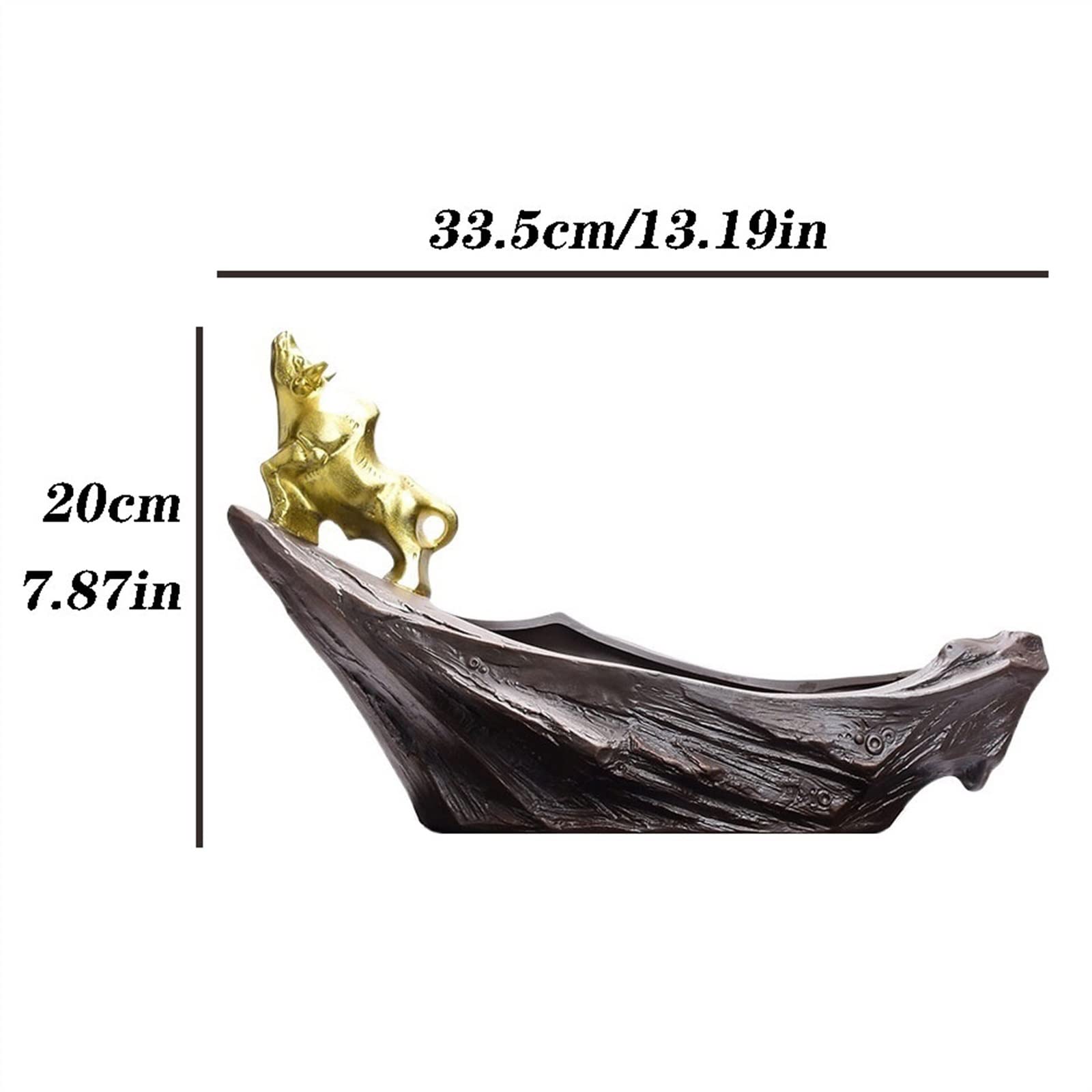 HIHELO Doniczki Kreatywne Ceramiczne Bonsai Doniczka Zielona Roślina Krajobraz Doniczka Dekoracja wnętrz Ozdoby (dolny Punch) Doniczki do pokoju dziecięcego (Kolor: B)