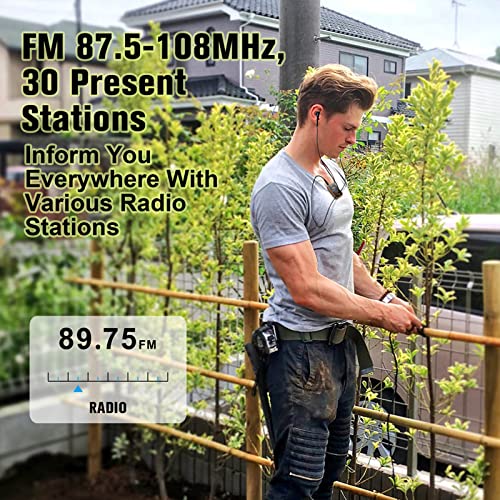 MP3 Player Bluetooth 5.0 Sport - Verlustfreier Sound FM Radio, Sprachaufzeichnung, E-Book und andere Funktionen… - Image 7