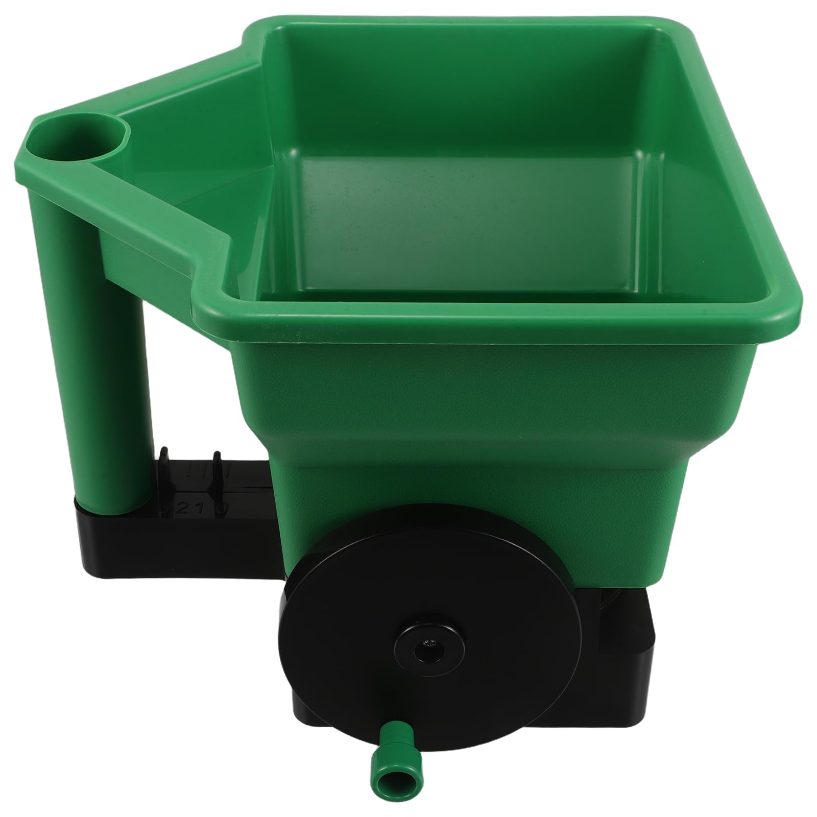 YARNOW Seminatrice Manuale Portatile per Giardinaggio, Spandiconcime Piccolo in Plastica Resistente Regolazione Larghezza e Densità, Strumento per Piantare Piantine e Cura Prato