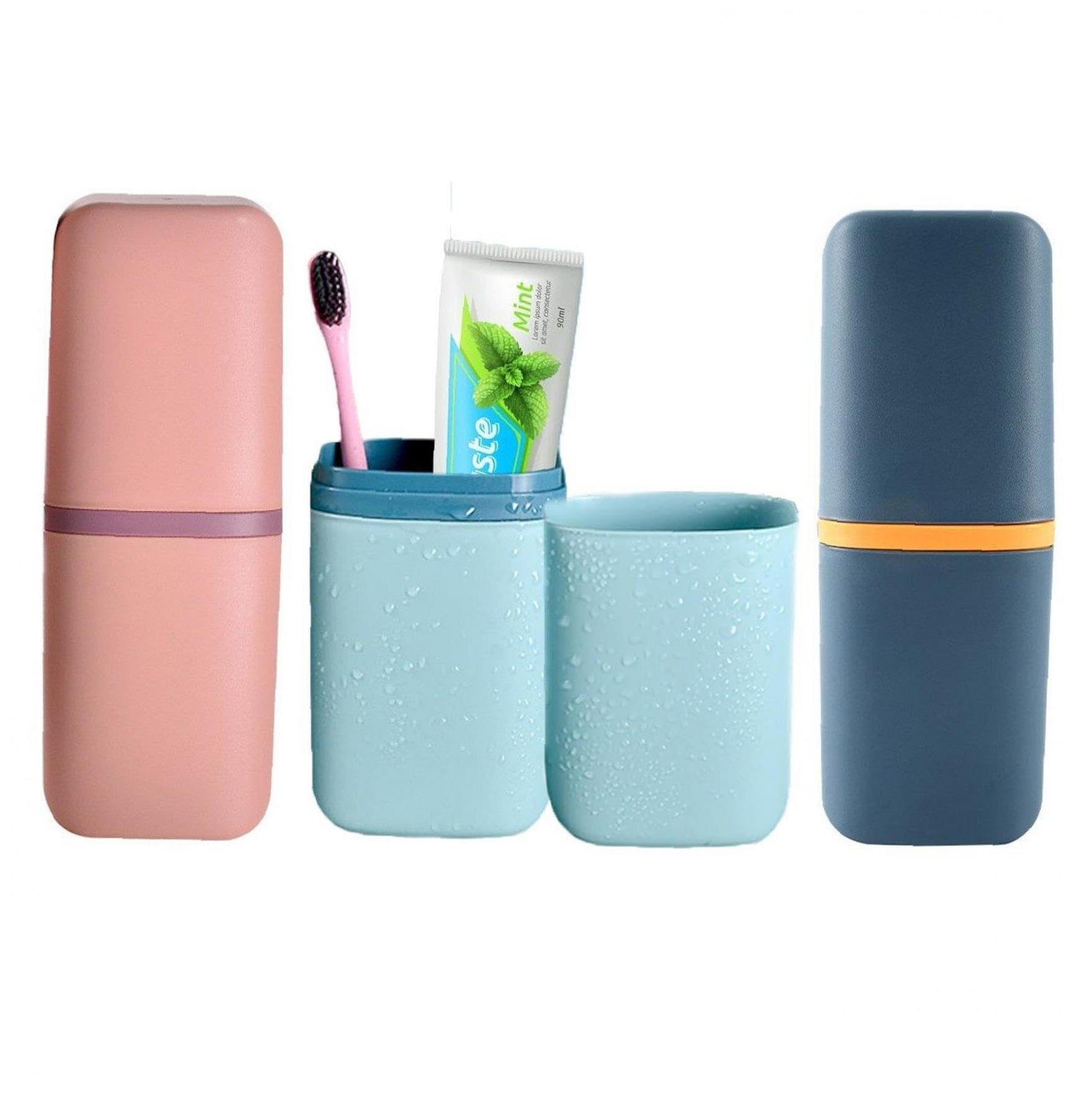 Amazon.co.jp: SHUUL 歯ブラシケース 歯ブラシホルダー メイクブラシ 