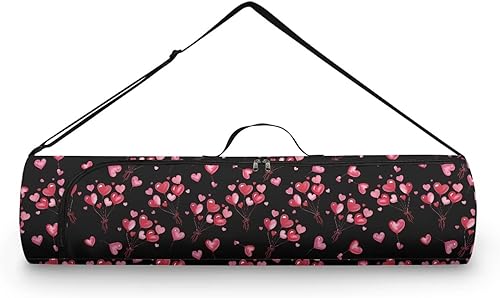 Miniatura 42 de Bolsa para esterilla de yoga para mujeres y hombres, con cremallera completa, bolsa de transporte para esterilla de yoga para clase de entrenamiento