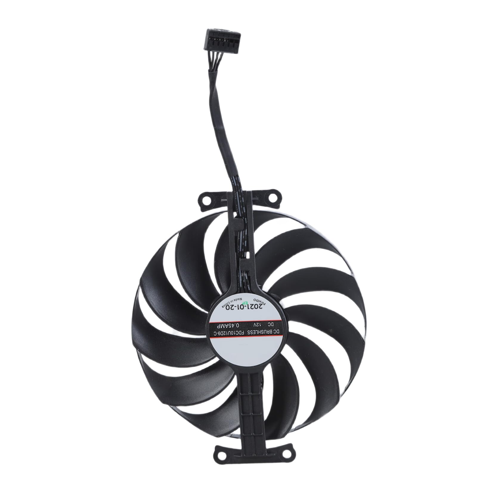 Graphics Card 95mm 4Pin Coolers Fan Replacement Graphics Card Cooling Fan for GTX1650 1630 GDDR6 4GB FDC10U12D9-C