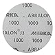 Mirka Abralon J3 Schleifpad Polierpad 77mm 1000 Körnung, 20/Pack, zum Schleifen und Polieren von Lack, Holz, Plastik