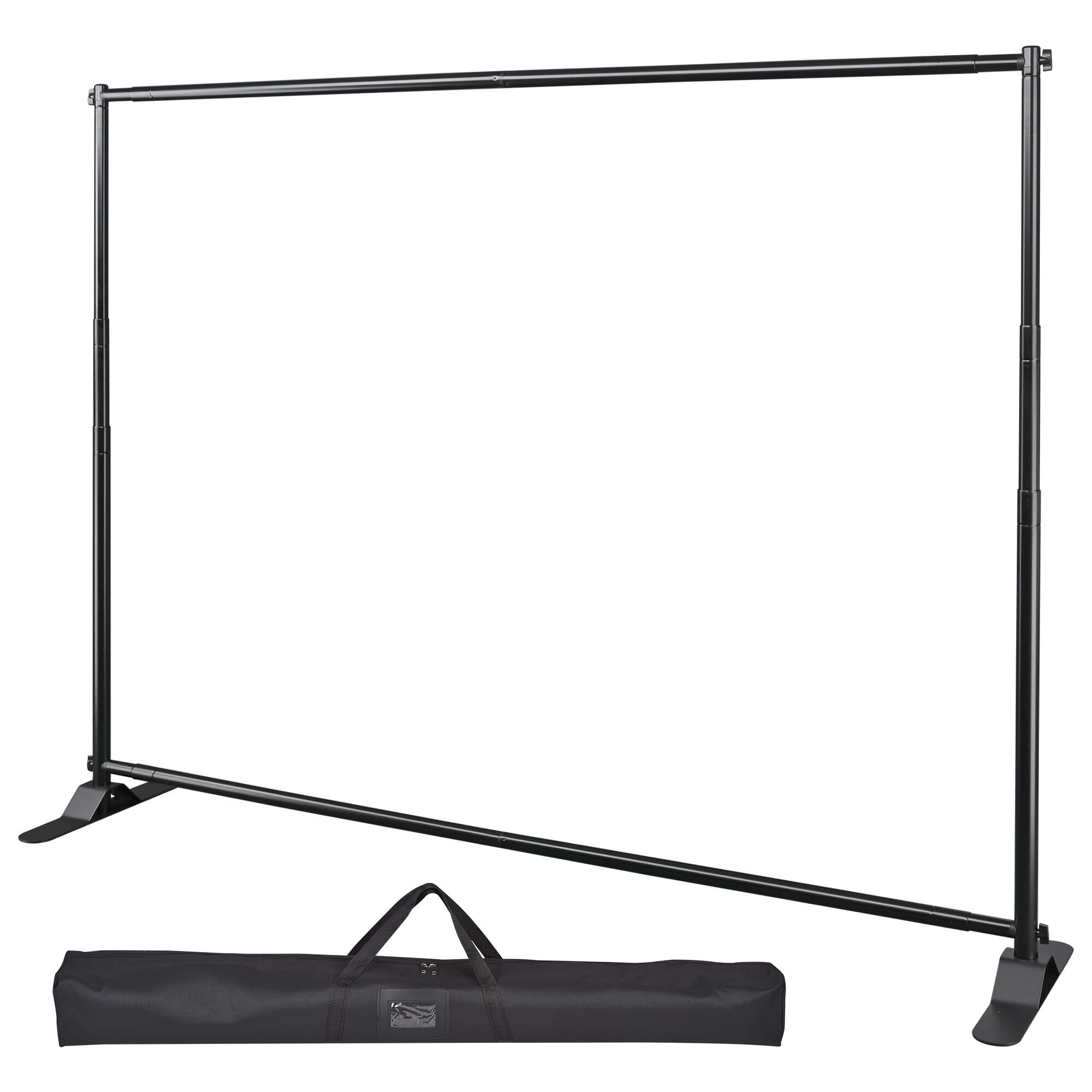 WinSpin 8x10' Backdrop Stand for Parties Wedding Birthday Events Photography Photo Booth Step and Repeat Adjustable Heavy Duty Backdrop Stand with