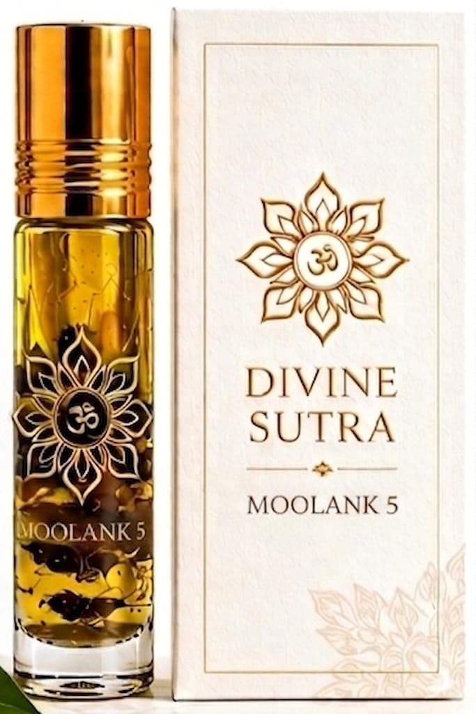 Divine Sutra | Moolank 5 Oil – Mercury (Budh) Planet | Ritual Oil for Intellect, Communication & Adaptability | For Meditation & Spiritual Use | by Acharya Vishwesh Ji-picture-27