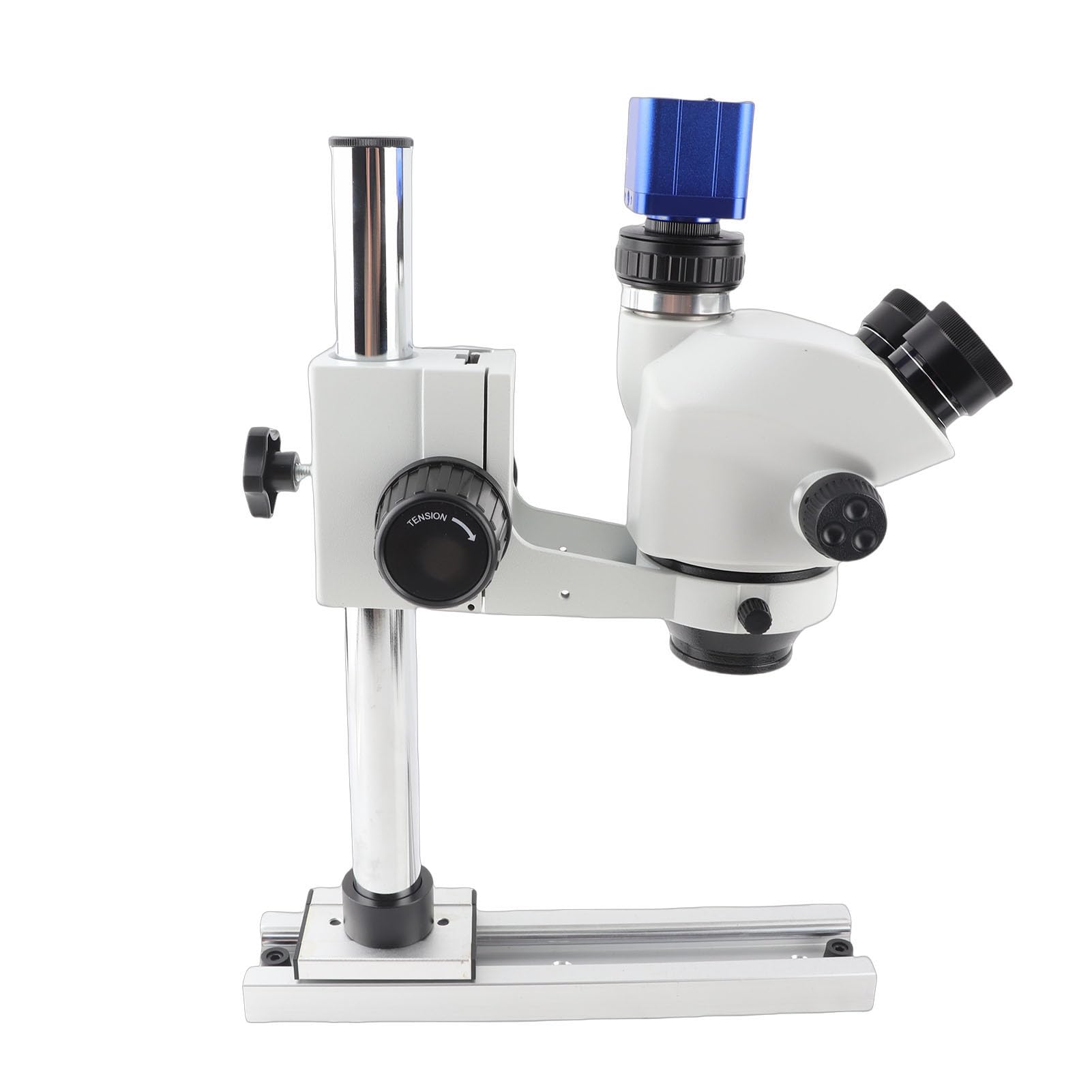 SEAFRONT Microscopio Stereo Trinoculare, Microscopio Zoom 7x-50x con