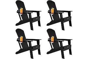 Adorandak Chairs Outdoor Set of 4: Ultimate Comfort and Style for Your Outdoor Oasis