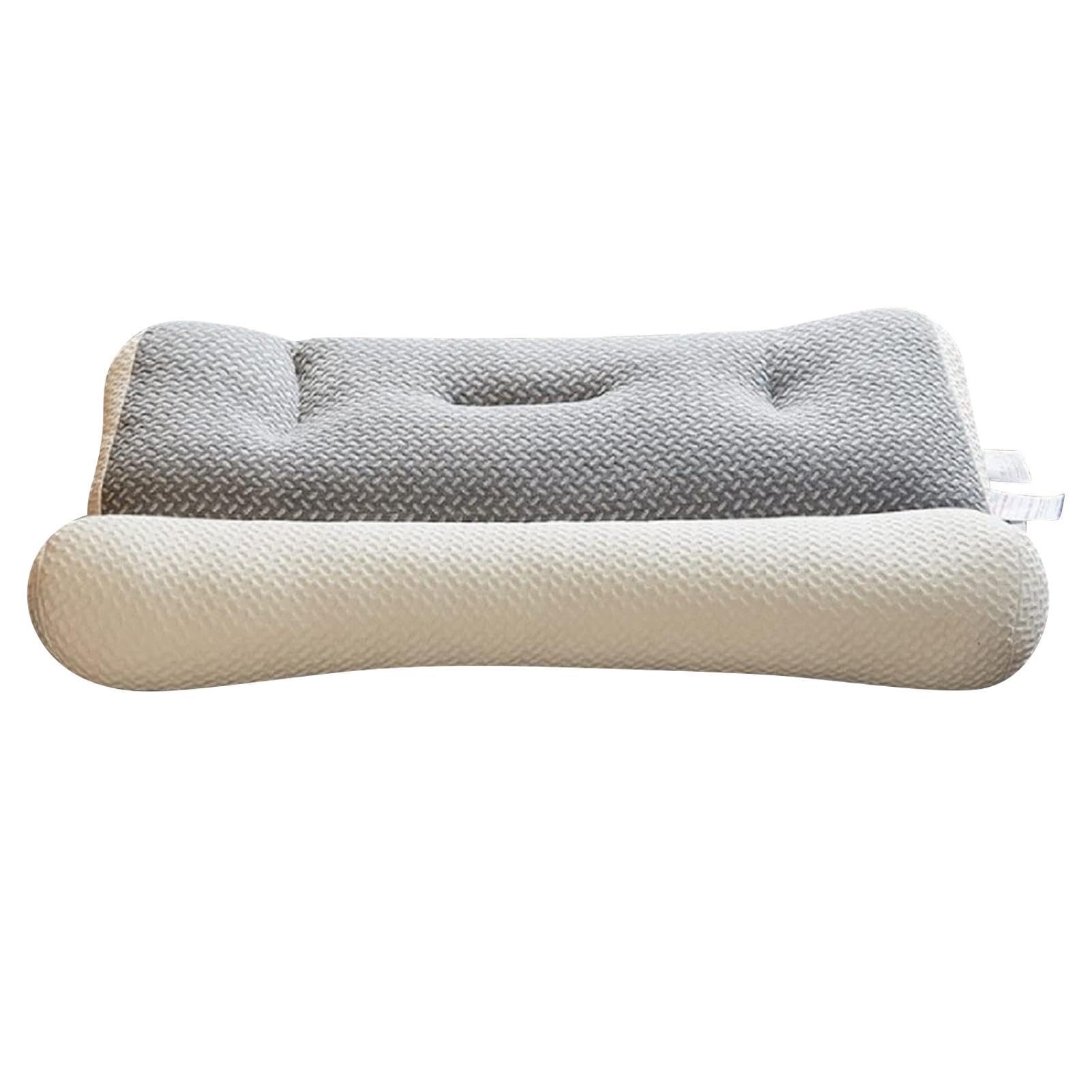 Generico Cuscino Proease per il sonno - Cuscino ortopedico per trazione del collo, Cuscino per apnea notturna, Cuscino cervicale Proease, Cuscino ergonomico per collo e spalle