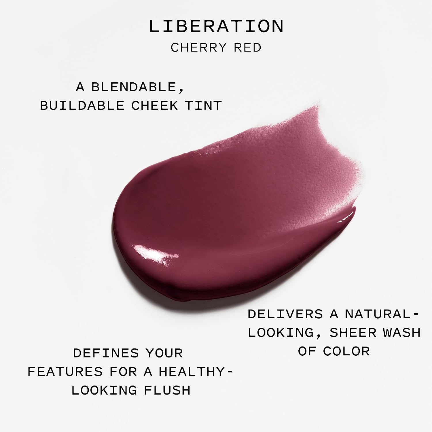Keys Soulcare Sheer Flush Cheek Tint, Easy On-The-Go Application, Blendable, Buildable Natural-Looking Color, No Brush Required, Vegan, Cruelty-Free