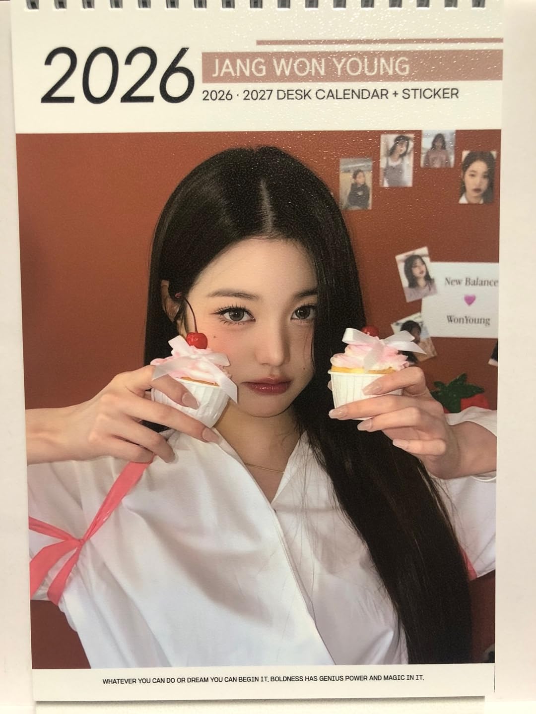 Amazon.co.jp: ウォニョン グッズ 2026年-2027年 2年分 卓上カレンダー