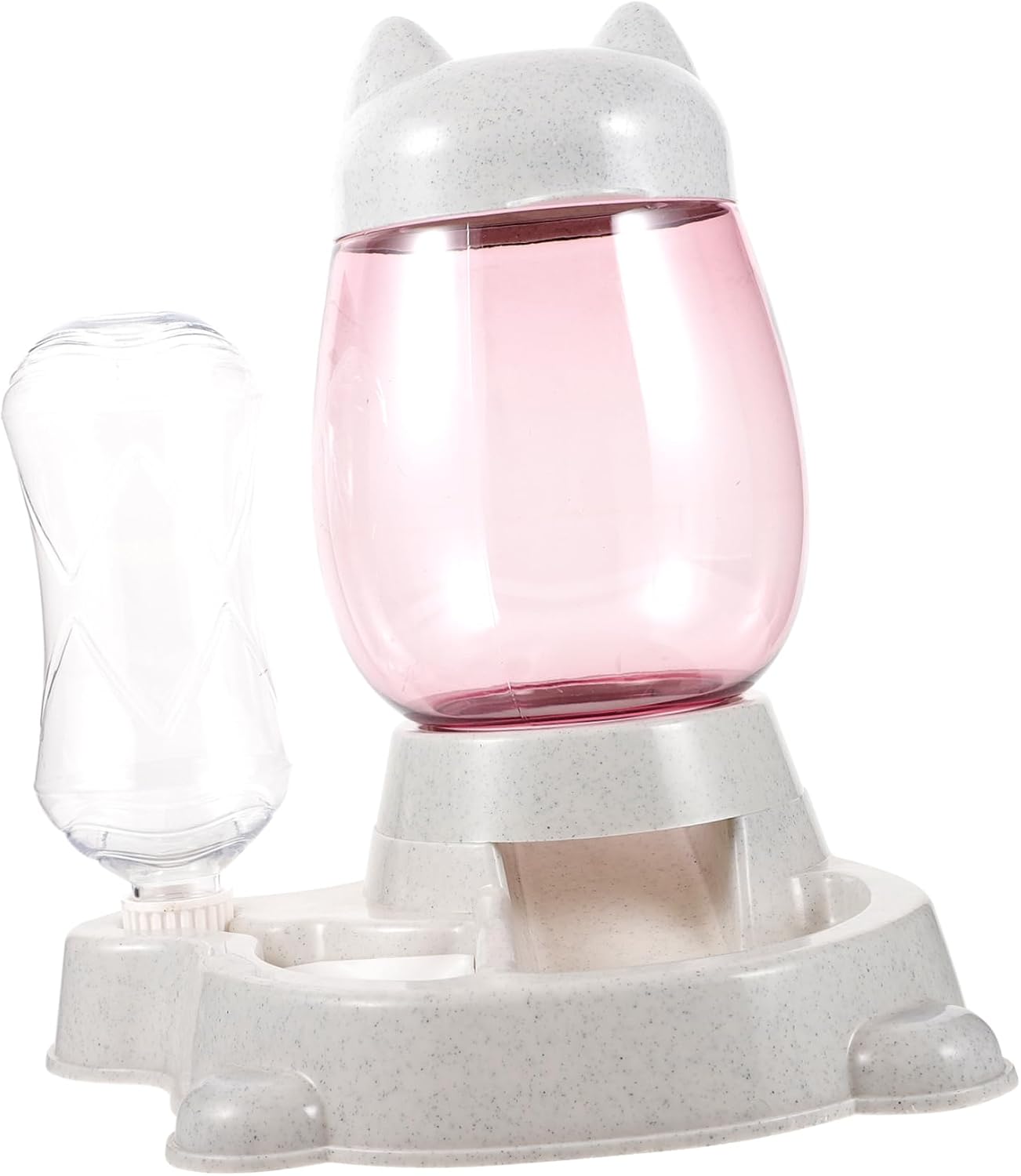 POPETPOP Cat Wet Food Automatic Feeder Auto Feeder for Cats Dog Food Dispenser Safe Bowl Easy to Clean