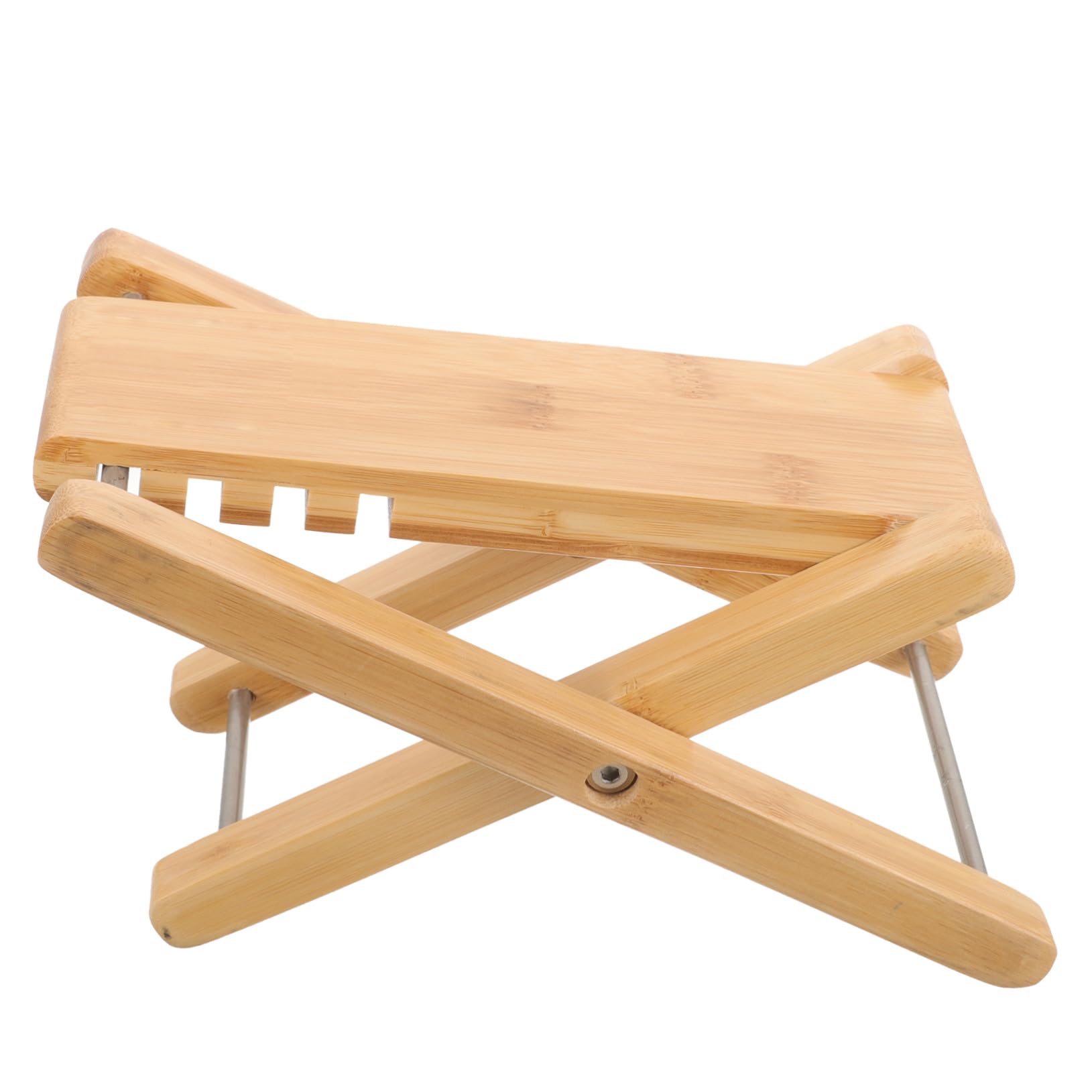 Mikinona Poggiapiedi Leggero e Stabile per Chitarra Classica in Legno, Altezza Regolabile a 4 Livelli Accessorio Elegante per Chitarra Acustica