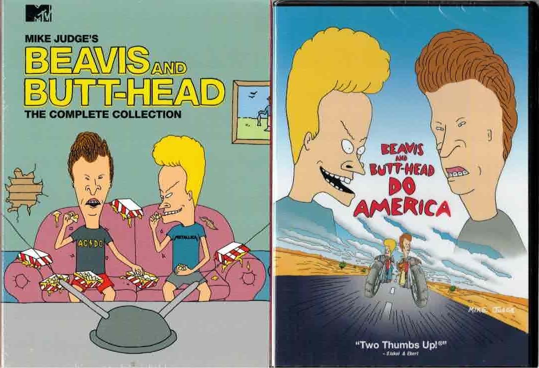 Beavis & Butt-Head: The Complete Collection DVD and Beavis & Butt