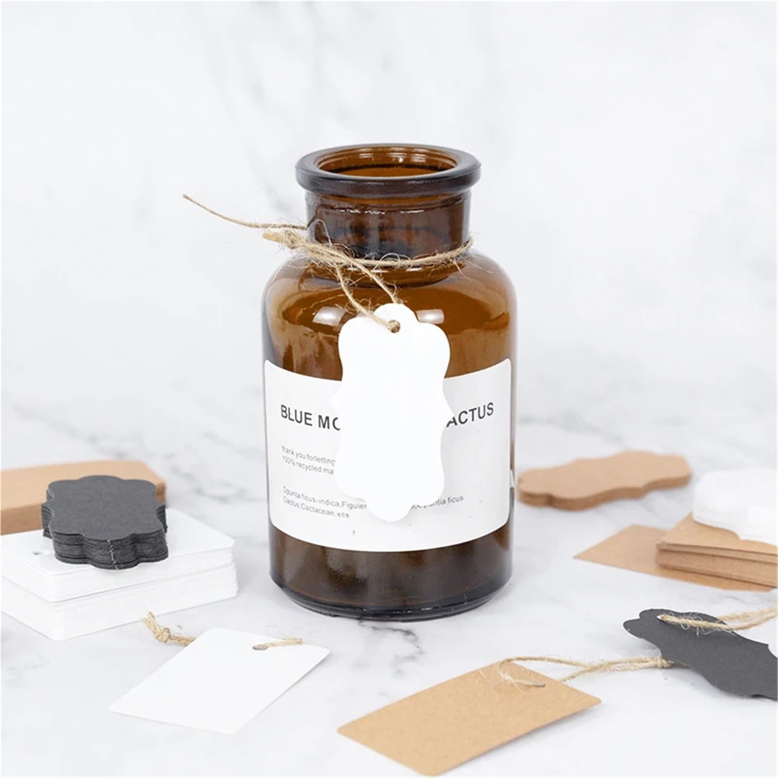 Handgefertigte Geschenkanhänger mit Schnur for Kleidung, Geburtstag, Hochzeit, Urlaub, DIY-Bastelarbeiten