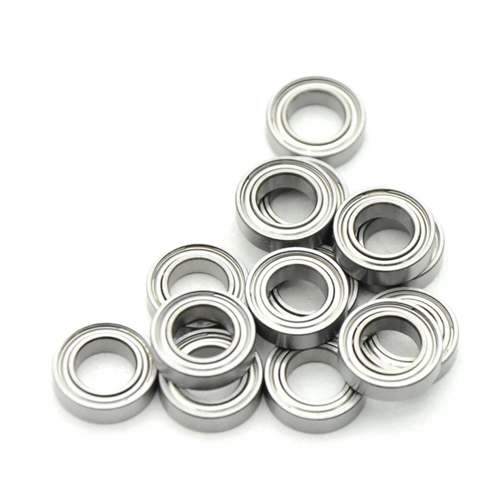 FDCSKINX 10pcs MR Series MR52ZZ MR63ZZ MR85ZZ MR95ZZ MR128ZZ MR137ZZ Bearing Metal Shielded Ball Bearings(Mr117zz(7x11x3mm))
