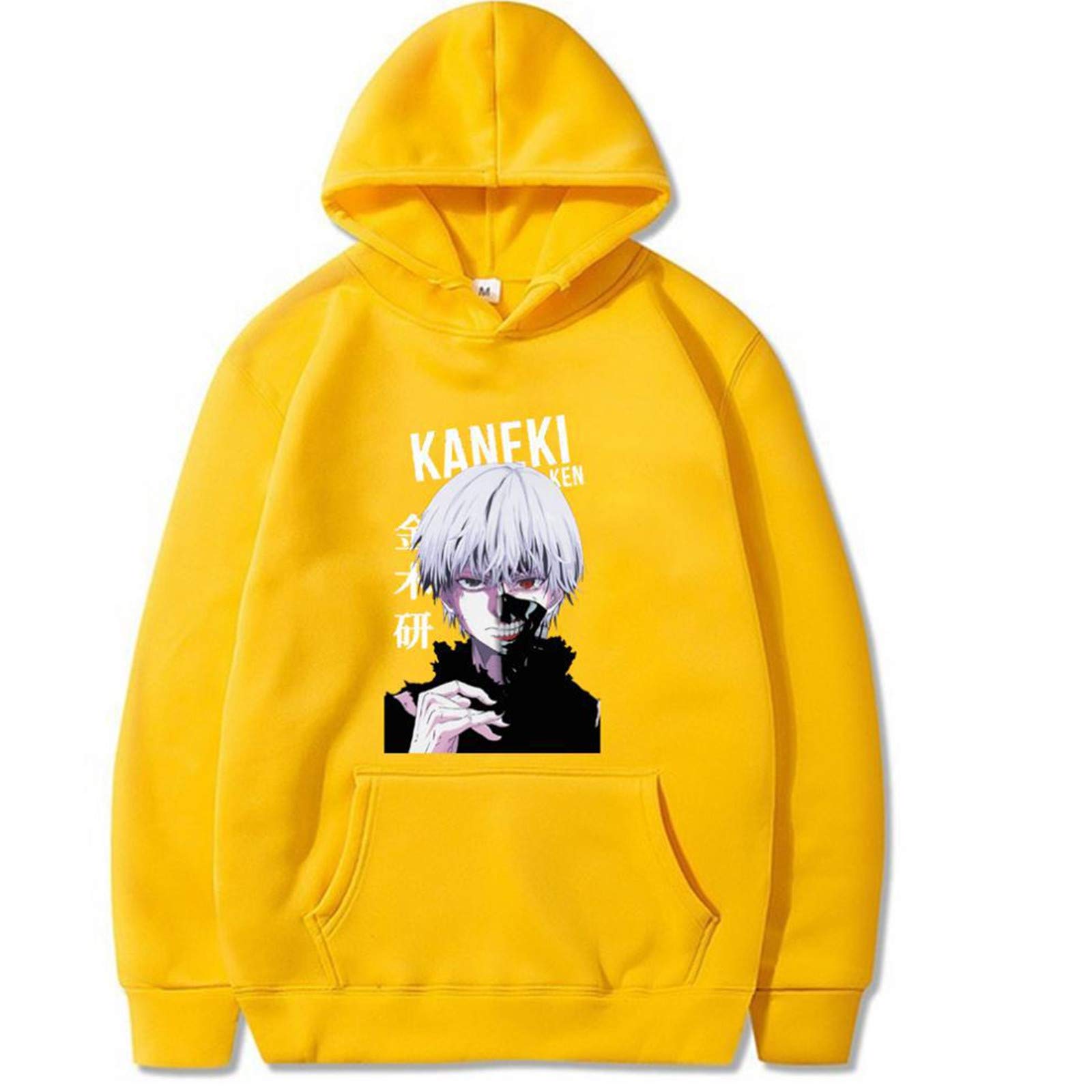 Felpa Con Cappuccio MEDM Tokyo Ghoul – Cosplay Uomo Donna, Stampata Con Lily Spider E Kaneki Ken, Harajuku Streetwear, Zip Felpa Manga