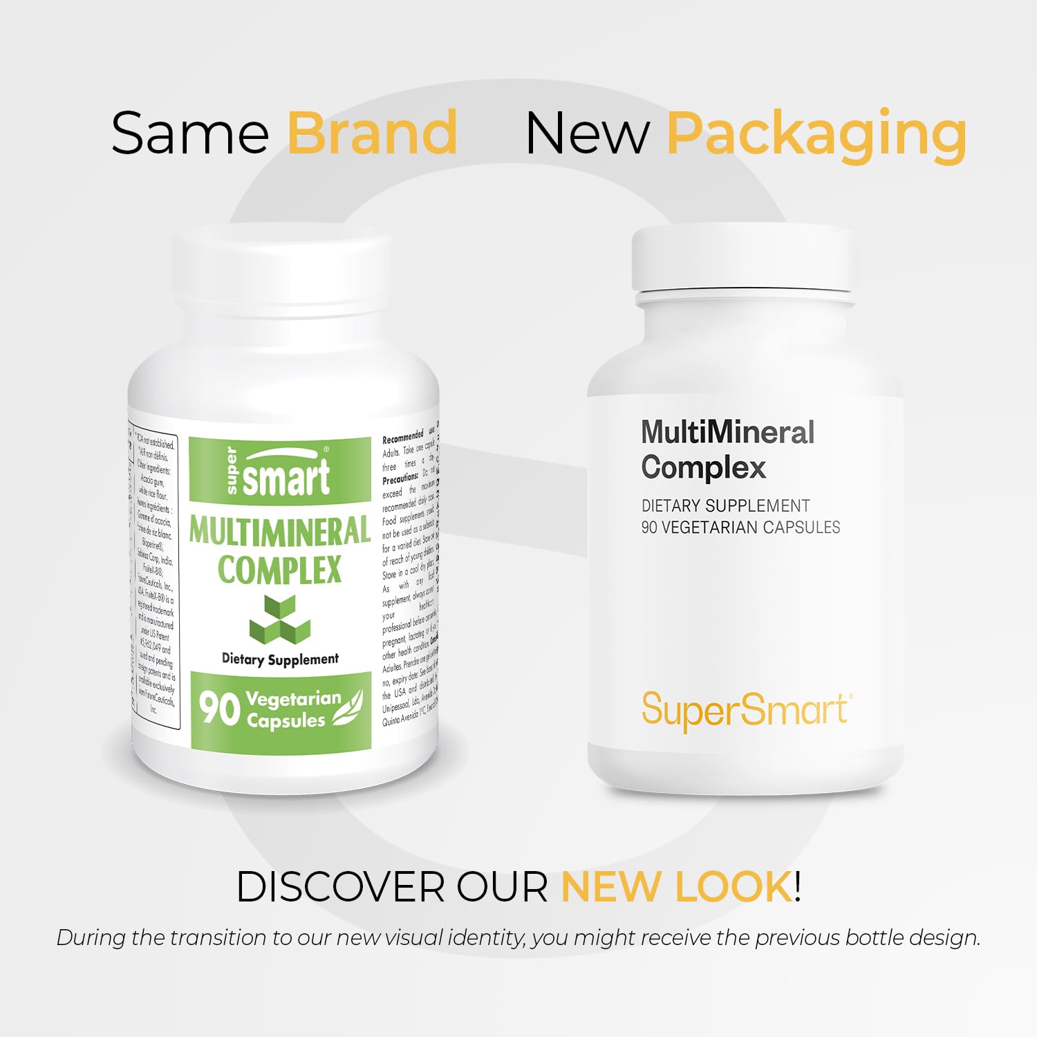 SuperSmart - Multimineral Complex Supplement (Full Spectrum) - with Magnesium, Zinc, Boron, Calcium, Chromium, Selenium, Iodine, Potassium | Non-GMO & Gluten Free - 90 Vegetarian Capsules — Amazon image 2