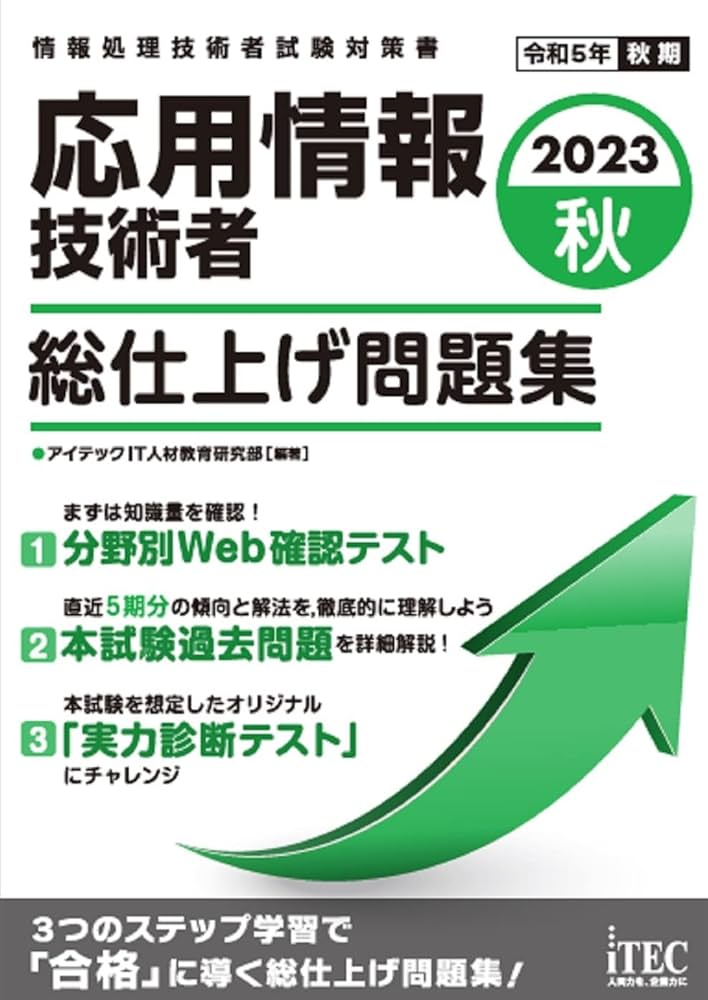 2023秋 応用情報技術者 総仕上げ問題集 | アイテックIT人材教育
