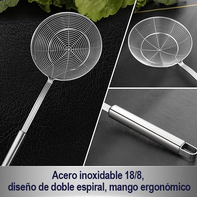 Opiniones y reviews de Colador acero inoxidable los más recomendados. 27 Imagen adicional