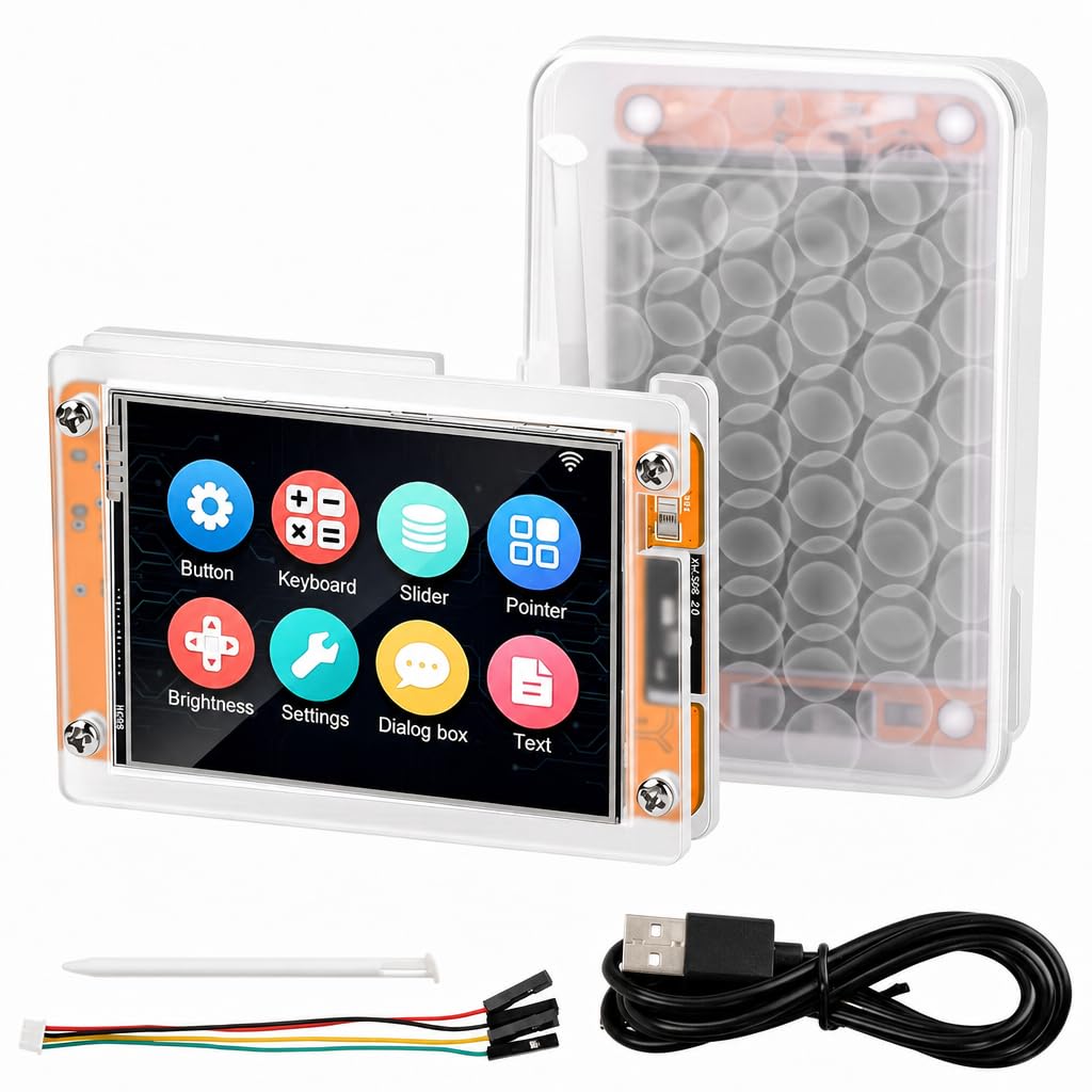 Bitcoin Miner NerdMiner V2 ESP32 Development Board 2.8" mini Bitcoin Miner with Smart Display 1000KH/s ESP32-2432S028 Suitable for Hashrate Module Calculation Type C-picture-14